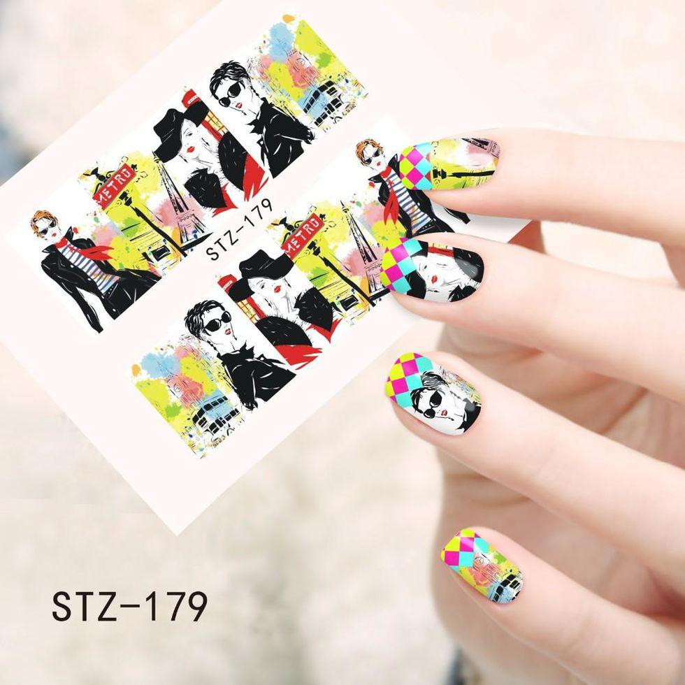 Наклейки для ногтей STZ-179 Киев - изображение 1