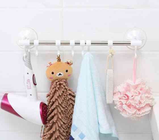 Подвесная вешалка для полотенец Hanging Rod Hook Towel V3494 Сумы