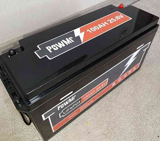 PowMr LiFePO4 25.6V 100Ah 2560Wh акумулятор. Харків