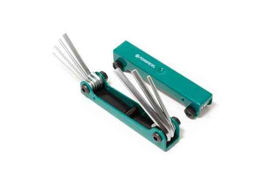 Набор ключей 6-гранных складной, 7 предметов(1.5, 2, 2.5, 3-6мм) Forsage F-5076F Одесса