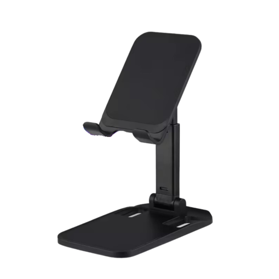 Підставка-тримач настільна для телефону JK001, складна, чорна Кам'янець-Подільський