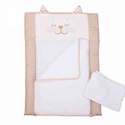 Пеленальный матрасик Верес Smiling Animals beige (50*70) (424.04) Винница
