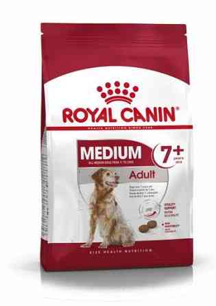 Royal Canin Medium Adult 7+ (Рояв Кенін Медіум Едалт 7+) сухий корм для собак середніх порід від 7 років 4 кг. Запоріжжя