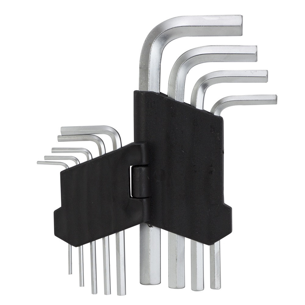 Sigma Ключи шестигранные 9шт 1.5-10мм CrV (короткие) SIGMA (4022011) Коломия - фото 3