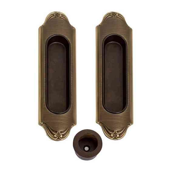 Ручка Mandelli 1028T на розсувн. двері мат бронза (комплект) Київ