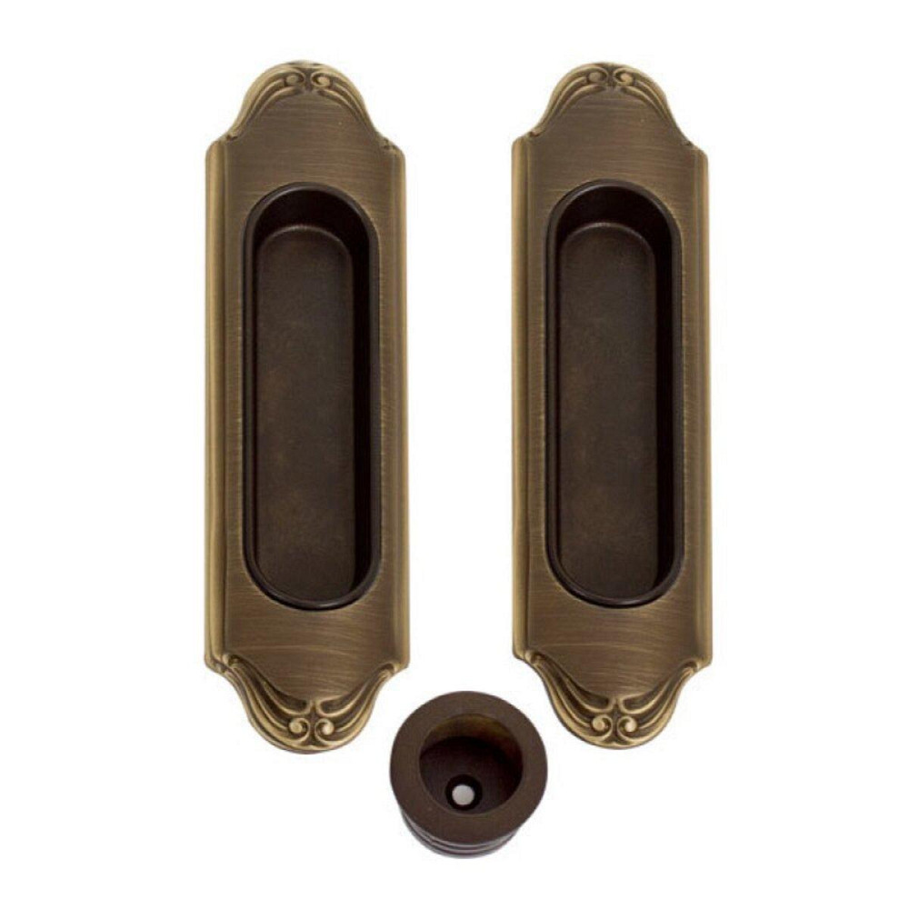 Ручка Mandelli 1028T на розсувн. двері мат бронза (комплект) Київ - фото 1