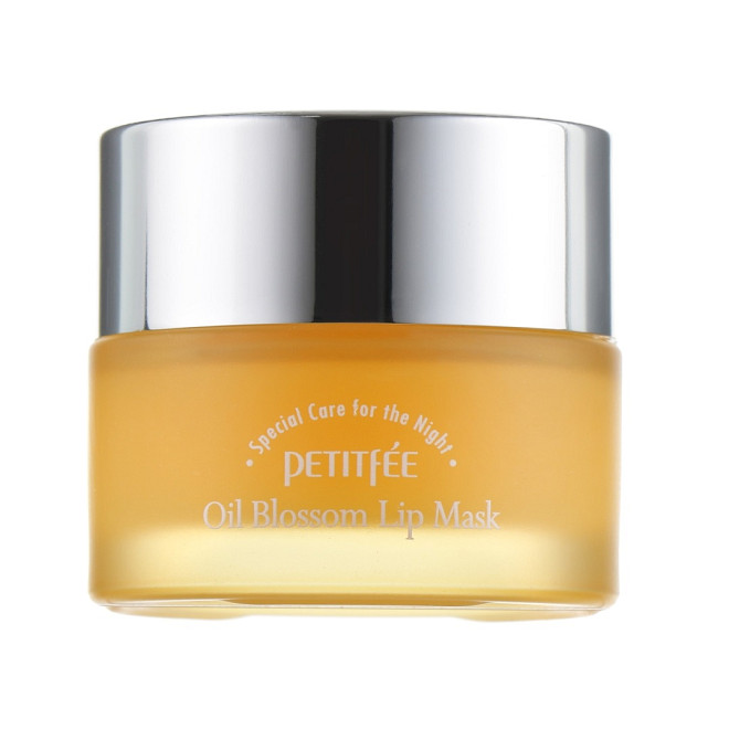 Маска для губ Вітамін Е-Обліпиха Oil Blossom Lip Mask Sea Buckthorn oil Petitfee & Koelf 15 г Київ - фото 1