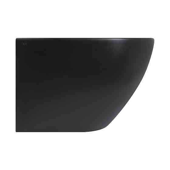 Биде подвесное Qtap Robin 495х370х325 Matt black QT1355046FMB Киев