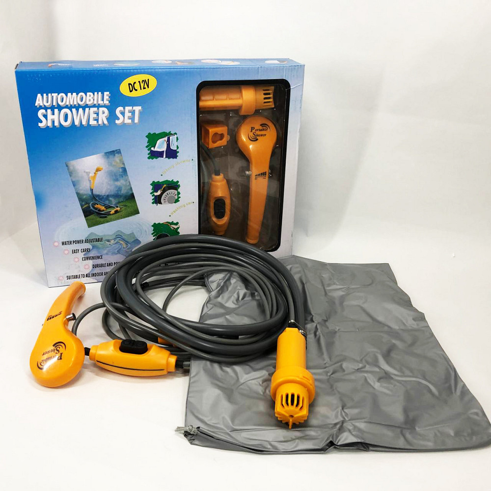 Переносний літній душ для дачі YD104, Переносний душ для дачі та походу Підвісний портативний LT-85 Львів - фото 18