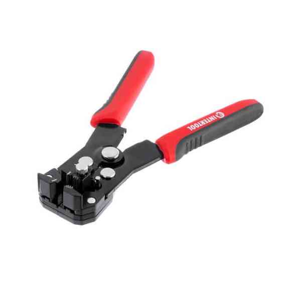 Съемник изоляции, автоматический, 0.2-6 мм2, Cr12MoV, 150 мм, STORM INTERTOOL HT-7022 Киев