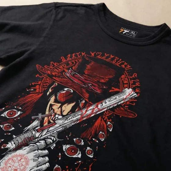 Футболка для подростка мальчика с принтом Хелсінг 2 Размер 160 Anime10123 Днепр