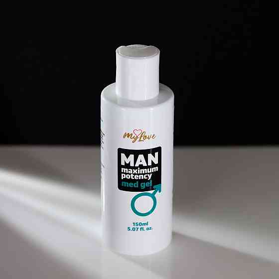 Інтимний гель для чоловіків для посилення потенції MyLove Man Maximum Potency Med Gel Sex Aura Київ