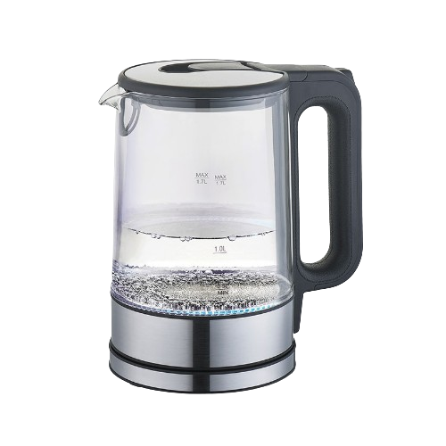 Електрочайник 1,7л 2200W скло (диск) чорний MR-053-BLACK Maestro Житомир