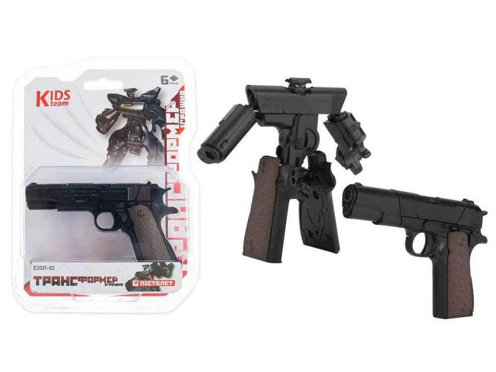 Трансформер Пистолет E2021-02 ТМ KIDS TEAMOTFORMERS Solmir Киев - изображение 1