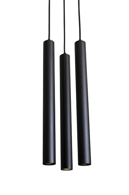 Светильник подвесной трубки Е14-3 Elegant NL 4045-3R BK Киев - изображение 2