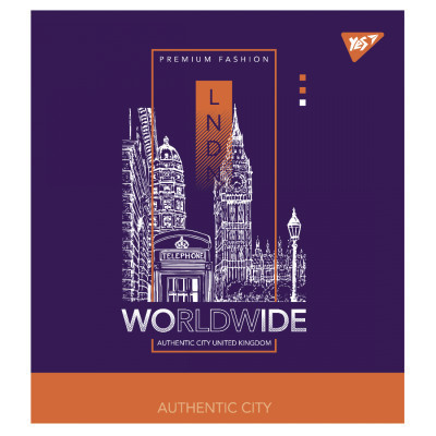 Тетрадь Yes А5 Dream place 24 листов клетка (766839) Винница - изображение 1