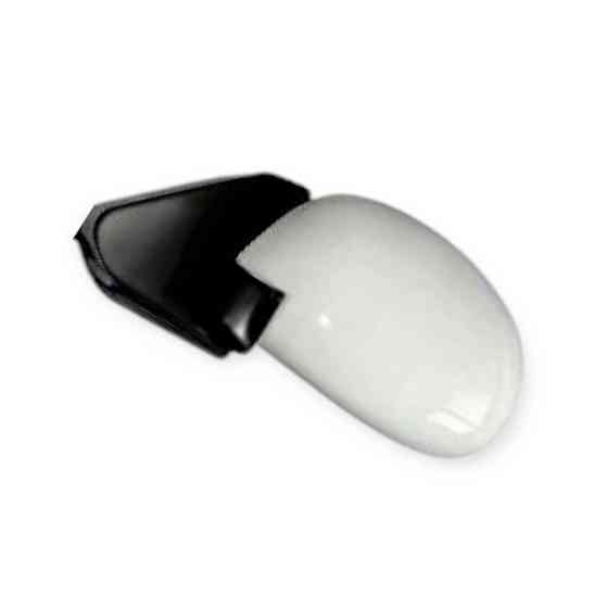 Дзеркало заднього вигляду зовнішнє універсальне на шарнірі біле (к-кт 2 шт) 2101-2107 Мукачево