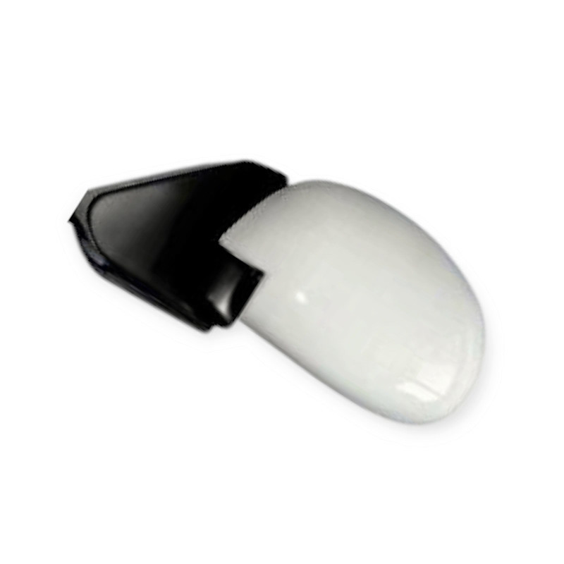 Дзеркало заднього вигляду зовнішнє універсальне на шарнірі біле (к-кт 2 шт) 2101-2107 Мукачево - фото 1