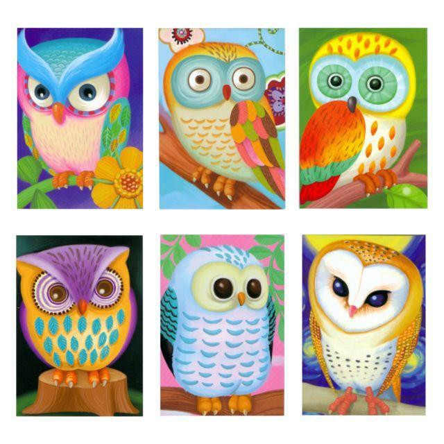 Блокнот дитячий 52987 83x60mm, 60g, 40 л, Совки /48 в дісплеї/, шт Київ - фото 1