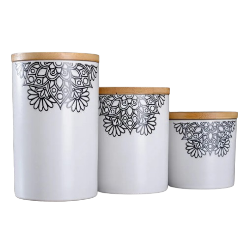 Ємність Kora 700мл білий LIMITED EDITION JH6196-4 Житомир - фото 2