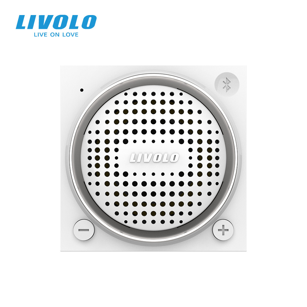 Механізм Bluetooth колонка LIVOLO білий (VL-FCF-2WP) Коломия - фото 5