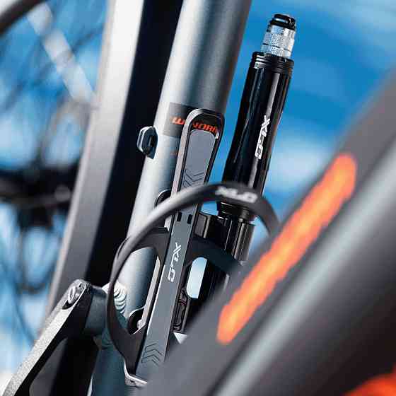 Флягодержатель с бортировкой XLC BC-K10, серый Київ