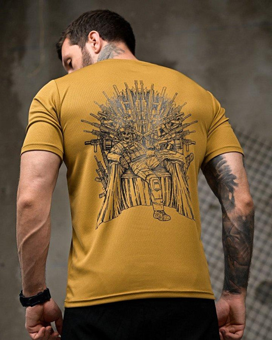 Тактична потовідвідна Футболка Трон 7.62 кає ПП7810 Одеса - фото 4