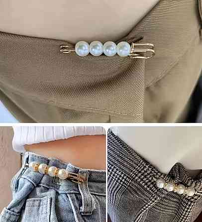 Набор брошей булавок с жемчугом 14 шт, декоративные женские броши для платья, пиджака и пальто Киев