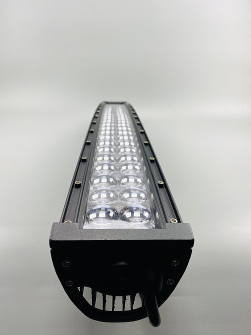 Прямокутна світлодіодна панель Фара LED BAR 180W (напівколо) 3D лінза 9-32В IP67 led chip 3030 60 led ламп Мукачево - фото 2