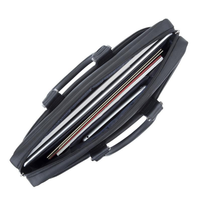 Сумка для ноутбука Rivasase 8135 15.6" Black ( Чорний ) Харків - фото 13