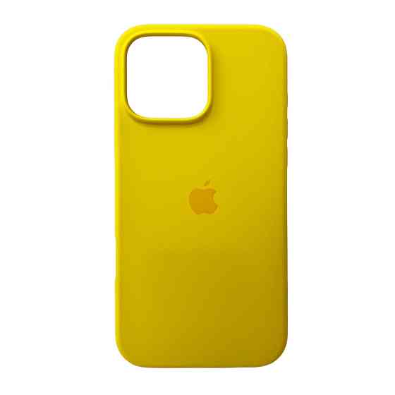 Чохол для смартфона Silicone Full Case AA Open Cam for Apple iPhone 16 Pro 56,Sunny Yellow Киев