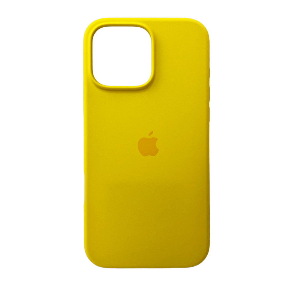 Чохол для смартфона Silicone Full Case AA Open Cam for Apple iPhone 16 Pro 56,Sunny Yellow Киев - изображение 1