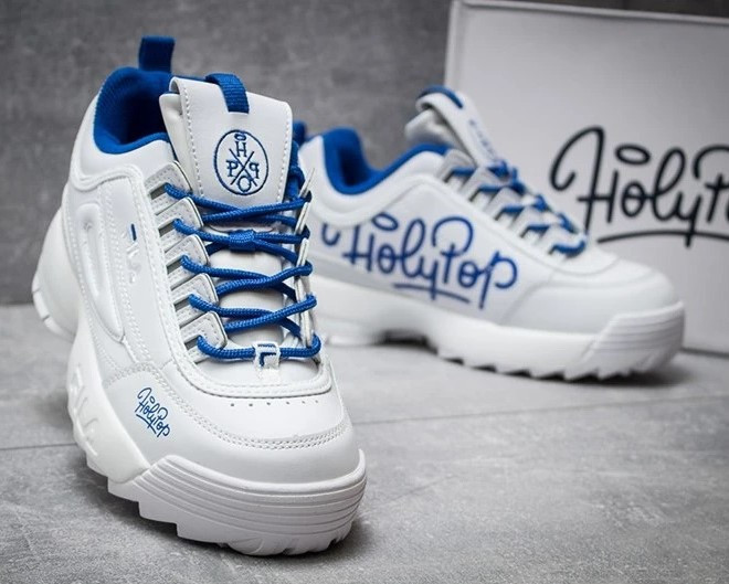 Кросівки FILA Disruptor Білі Жіночі Шкіряні Філа (розміри: 37,38,39,40,41) Відео Огляд Дніпро - фото 7