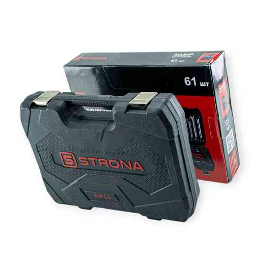 Набір інструменту 1/2", 1/4" 61 шт. Мукачево