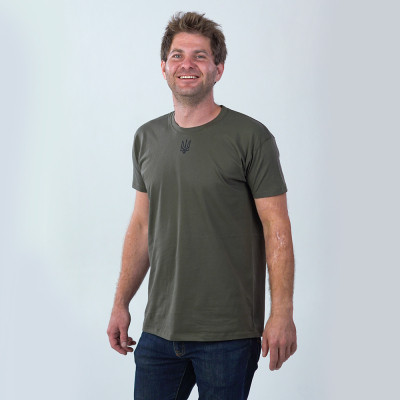 Футболка Sol's Imperial 190 Тризуб хакі XXL (11500269/141XXL) Вінниця - фото 2