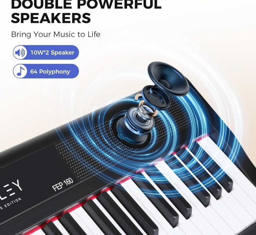 Цифровое пианино Fesley FEP160 (стойка, педаль, пюпитр, наушники) Харьков - изображение 3