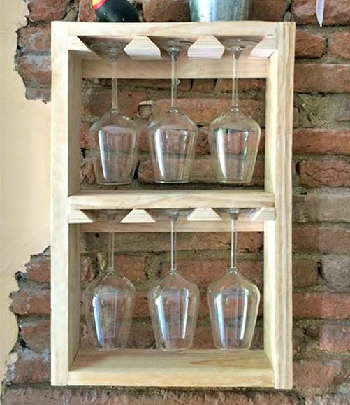 Полка для бокалов 