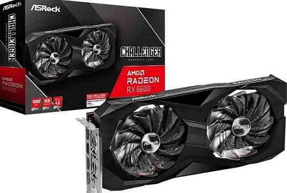 Видеокарта ASRock Radeon RX 6600 Challenger D 8GB (RX6600 CLD 8G) Киев