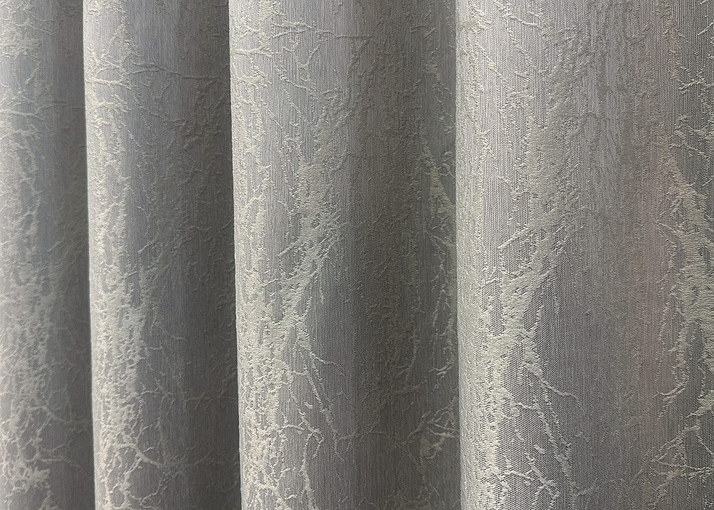 Комплект коротких штор VR-Textil Жакард Viva Marmo № 1781ш Світло-сірий 140х170 см 2 шт (35-0366) Київ - фото 6