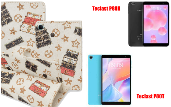 Книжка-трансформер для планшета Teclast P80H, P80T, колір Black Lyi White Київ