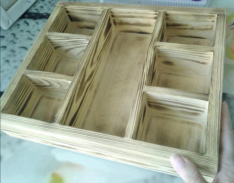 Менажница деревянная 