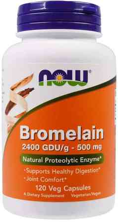 Бромелайн Now Foods Bromelain 500 мг 120 вег капс Київ
