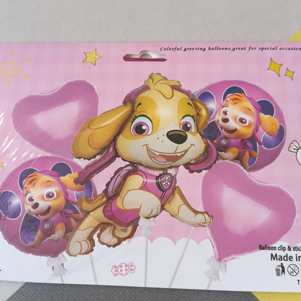 Набор воздушных шаров Скай собачий патруль (5 предметов) Киев - изображение 2