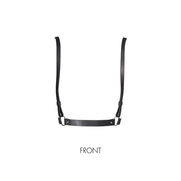 Портупея Bijoux Indiscrets MAZE - X Harness Black, екошкіра Sex Aura Київ - фото 1