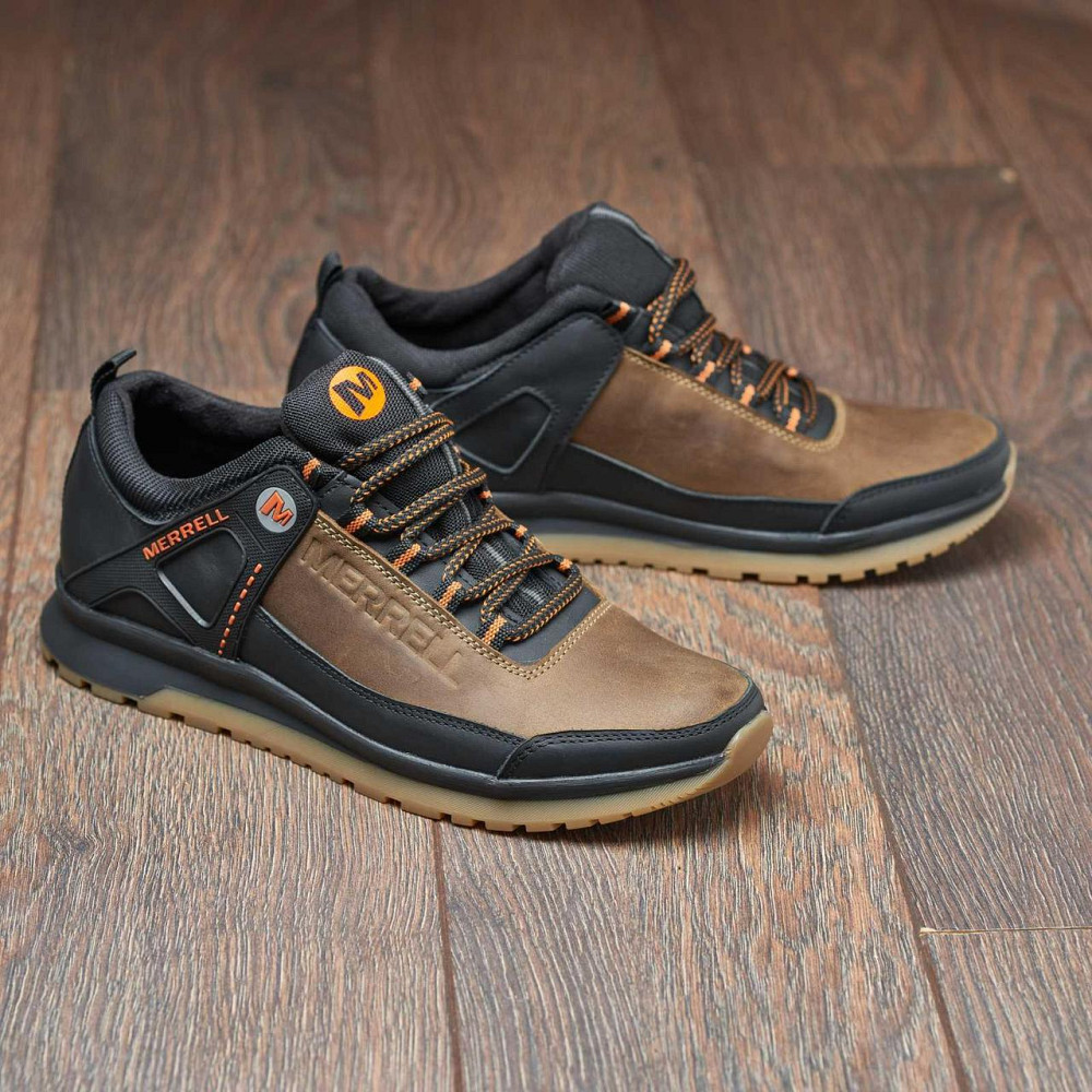 Чоловічі шкіряні зручні кросівки М-1 ол Харьков - изображение 4