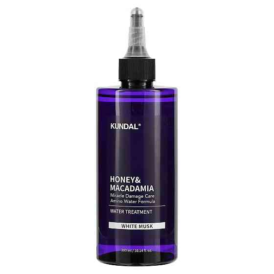 Маска-кондиционер с медом и маслом макадамии Honey & Macadamia Miracle Damage Care Water Treatment White Kundal 300 мл Киев