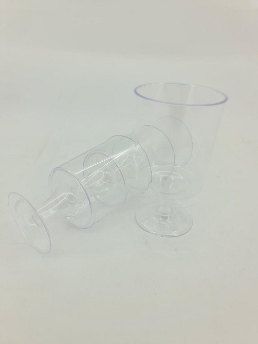 Чарка склоподібна на ніжці100 гр 16 шт. Харків - фото 3