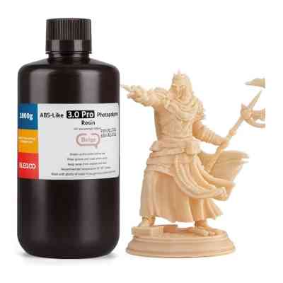 Фотополімерна смола ELEGOO Resin, ABS-like 3.0 1кг, beige (50.103.0195) Вінниця