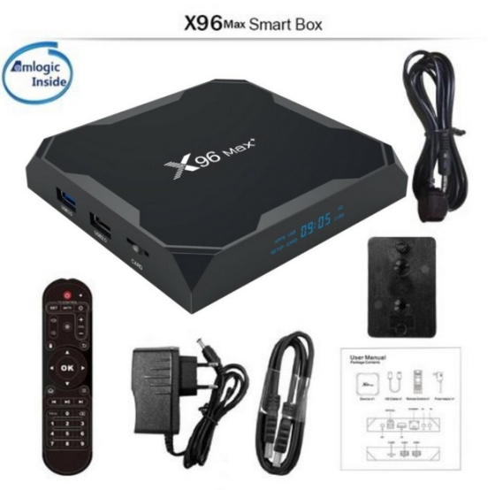 Смарт ТВ-приставка X96 MAX PLUS 2/16 S905X3 Андроид 11 Днепр
