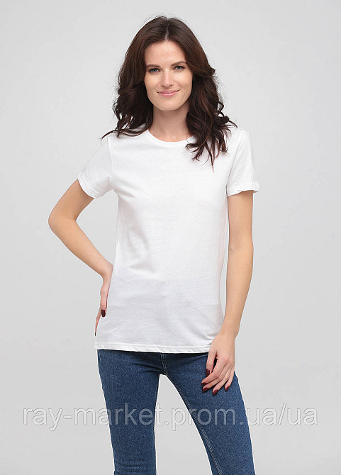 Футболка базова Stedman Classic-T Unisex приталена біла (ST2600-WHI) S Київ - фото 1